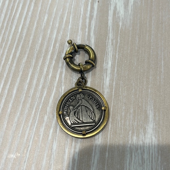 Lanvin Handbags - LANVIN silver and gold bag charm keychain - Jeanne LANVIN 🧡 left us the legacy